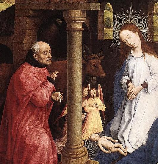 Rogier van der Weyden Pierre Bladelin Triptych Spain oil painting art